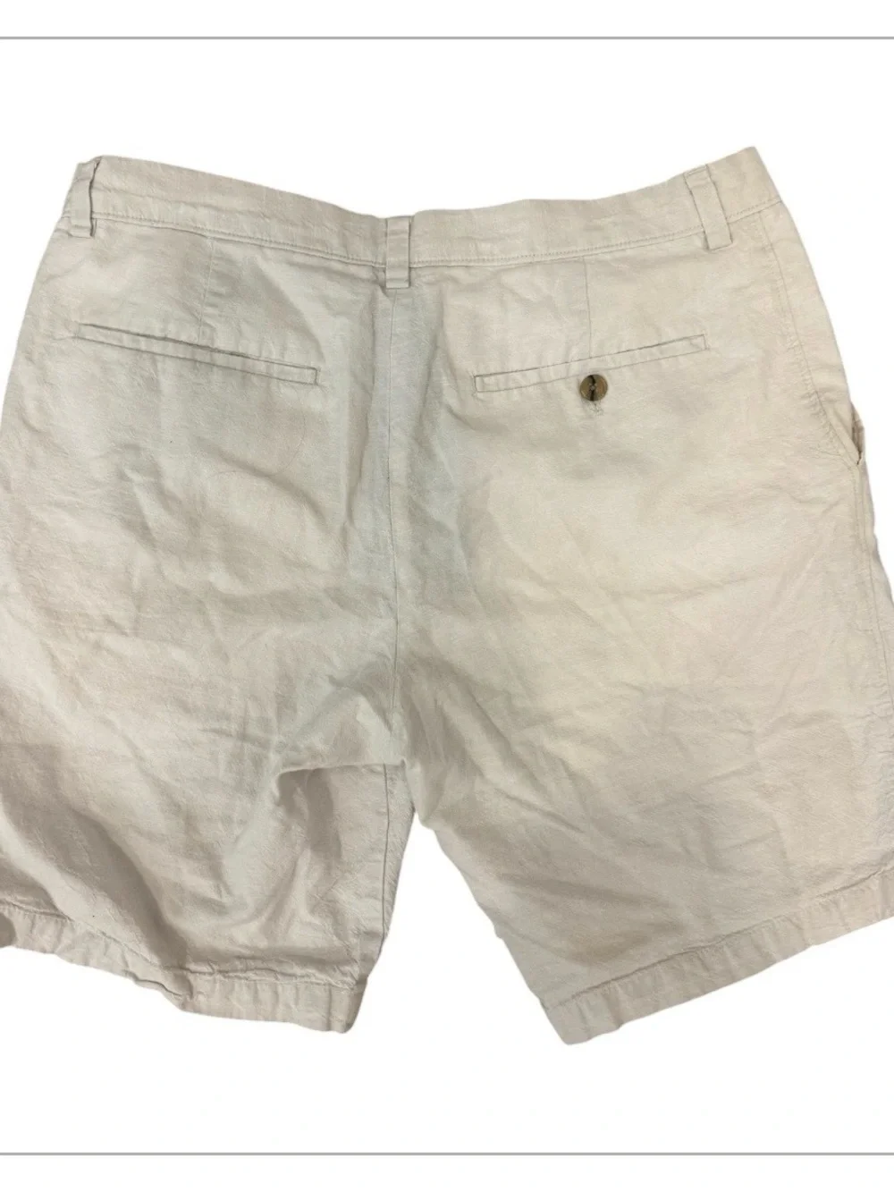 Banana Republic Aidan Linen Shorts Sz 32